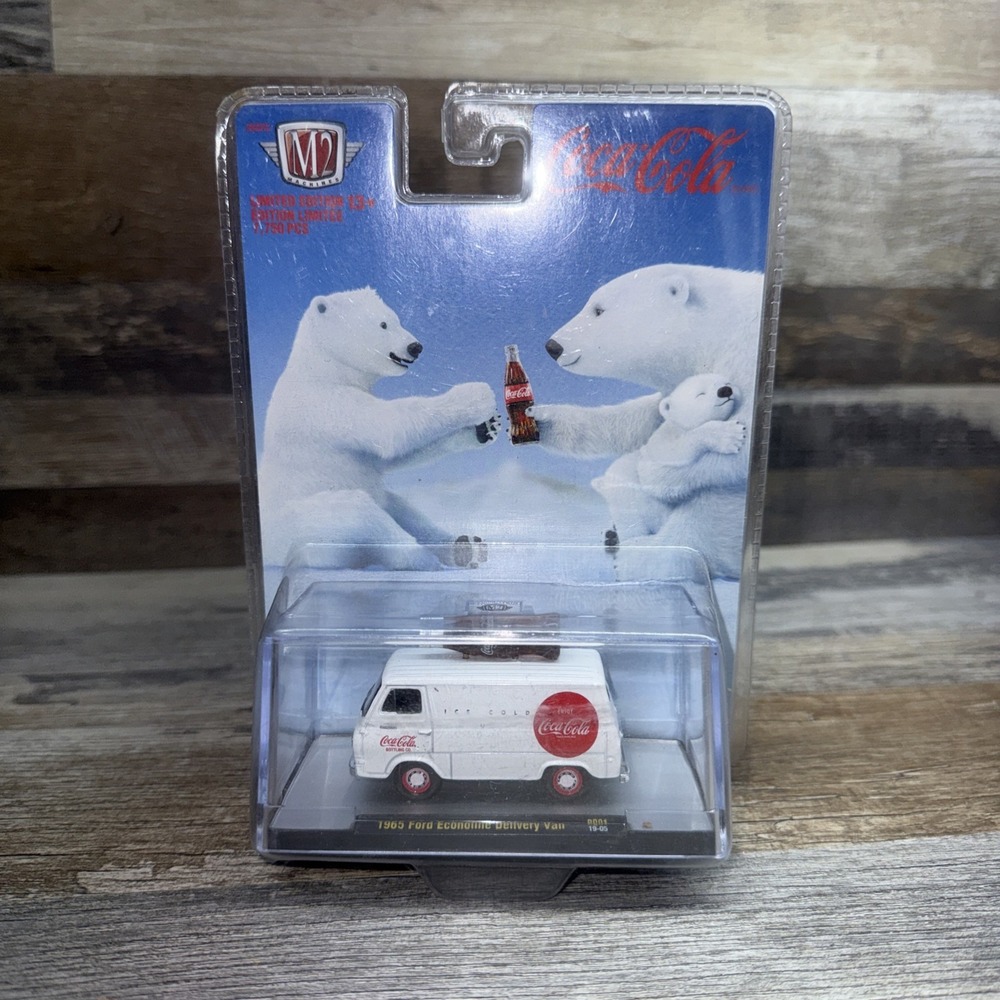 M2 Machines Coca Cola 1965 Ford Econoline Delivery Van PB01 BJ5